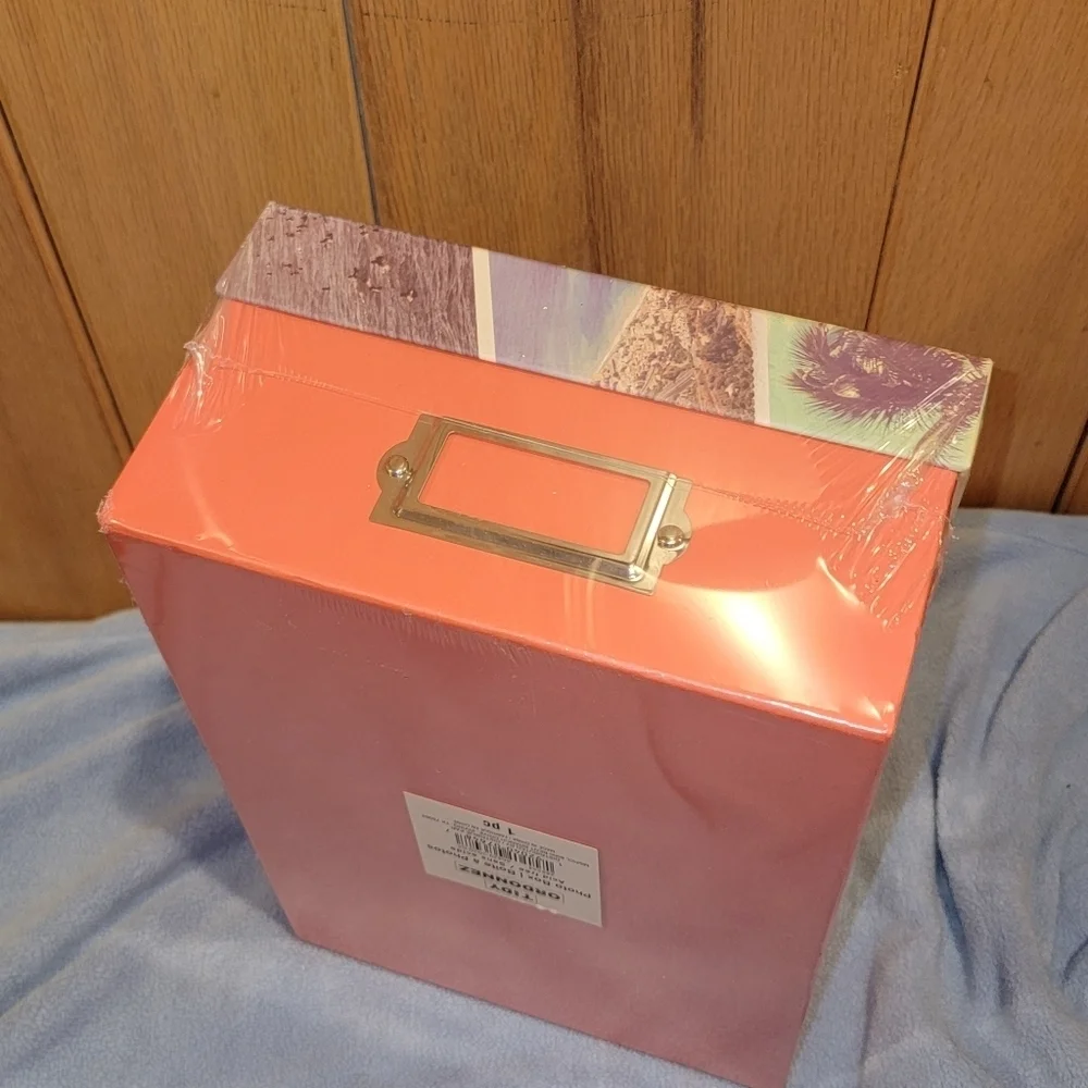 Greetings from Arches National Park Memory Box Photos Storage Label Bracket NOS